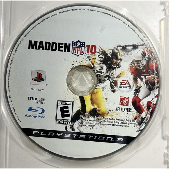 Madden NFL 10 Sony PlayStation 3 EA Sports Complete with Manual Tested - Picture 5 of 8